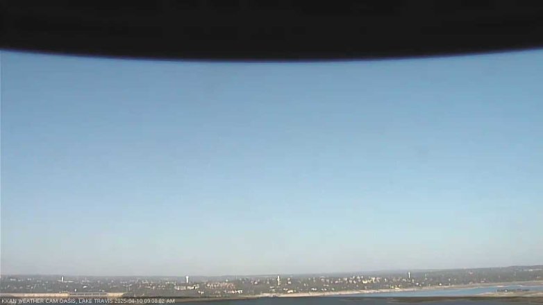 Lake Travis webcam, April 10, 2025 9:00 AM CT