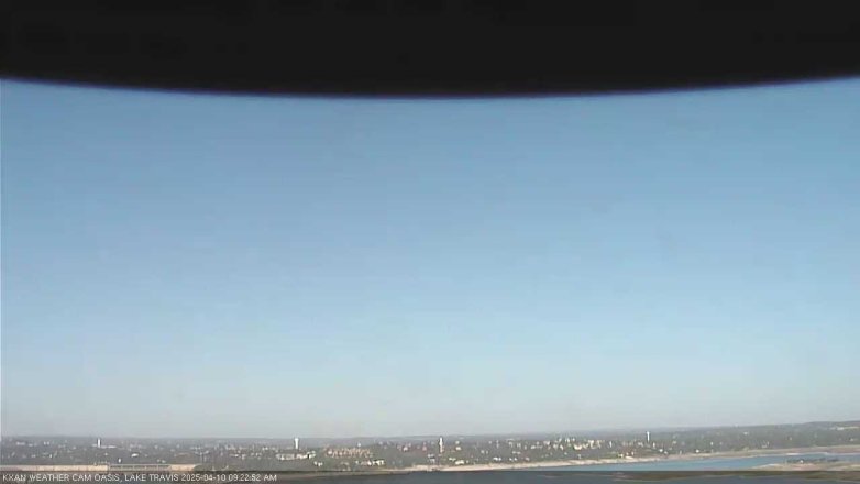 Lake Travis webcam, April 10, 2025 9:25 AM CT