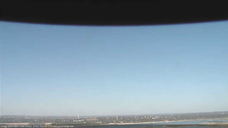 Lake Travis webcam, April 10, 2025 10:00 AM CT