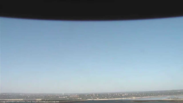 Lake Travis webcam, April 10, 2025 10:25 AM CT