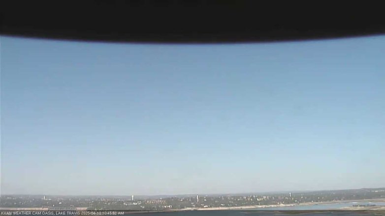 Lake Travis webcam, April 10, 2025 10:45 AM CT