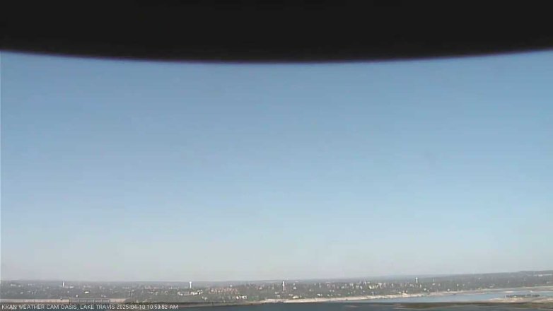 Lake Travis webcam, April 10, 2025 11:00 AM CT