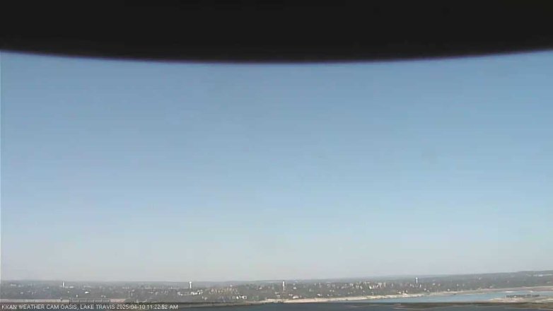 Lake Travis webcam, April 10, 2025 11:25 AM CT