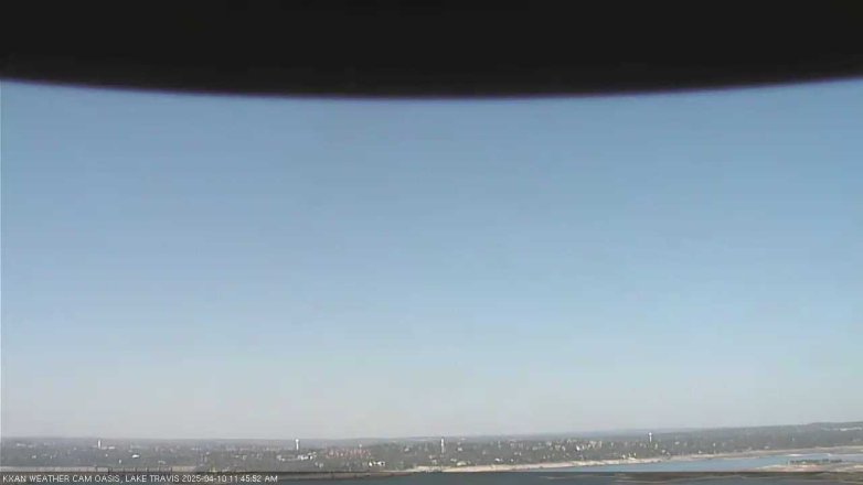 Lake Travis webcam, April 10, 2025 11:45 AM CT