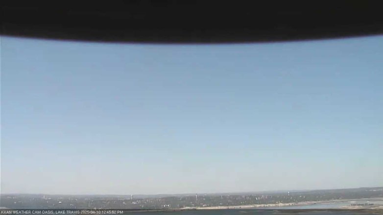 Lake Travis webcam, April 10, 2025 12:45 PM CT