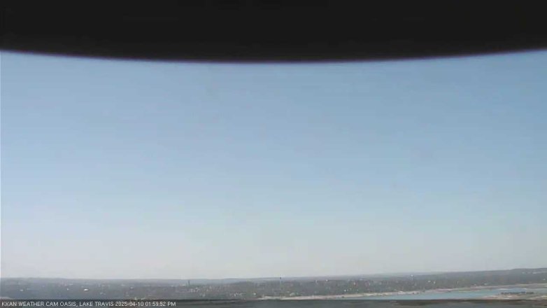 Lake Travis webcam, April 10, 2025 2:00 PM CT