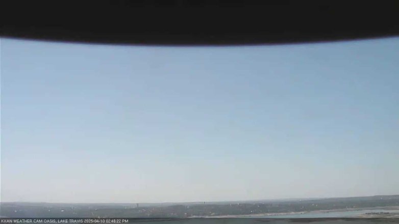Lake Travis webcam, April 10, 2025 2:45 PM CT