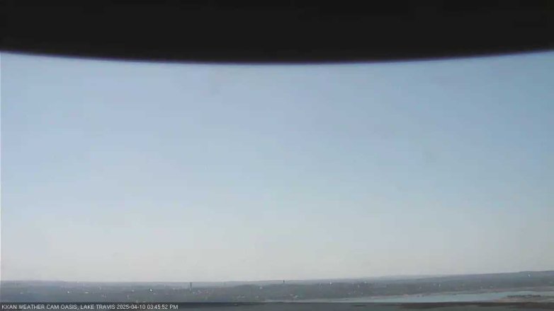 Lake Travis webcam, April 10, 2025 3:45 PM CT
