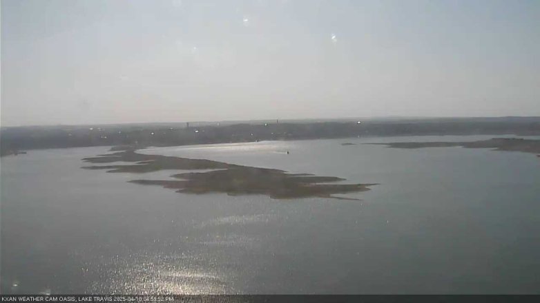 Lake Travis webcam, April 10, 2025 5:00 PM CT