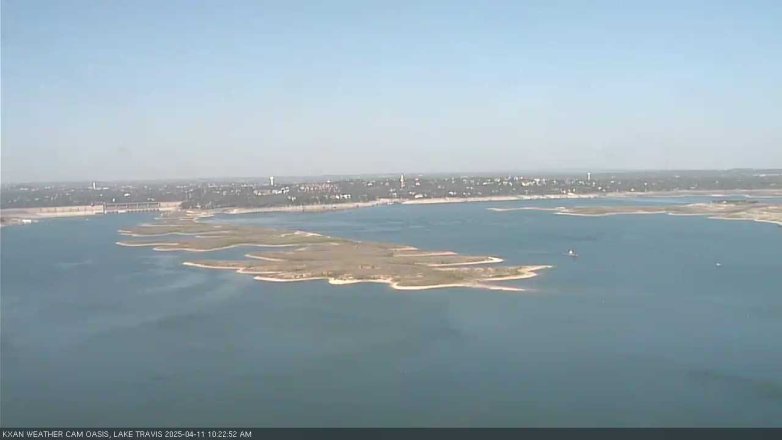 Lake Travis webcam, April 11, 2025 10:25 AM CT
