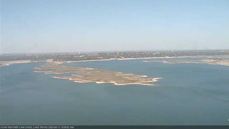 Lake Travis webcam, April 11, 2025 11:00 AM CT