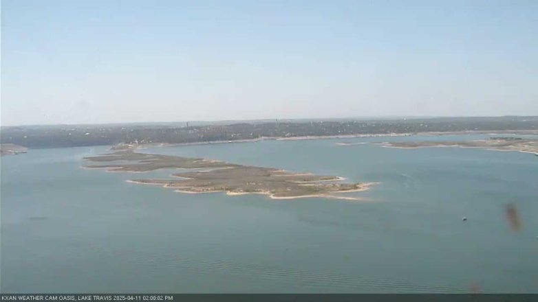Lake Travis webcam, April 11, 2025 2:00 PM CT