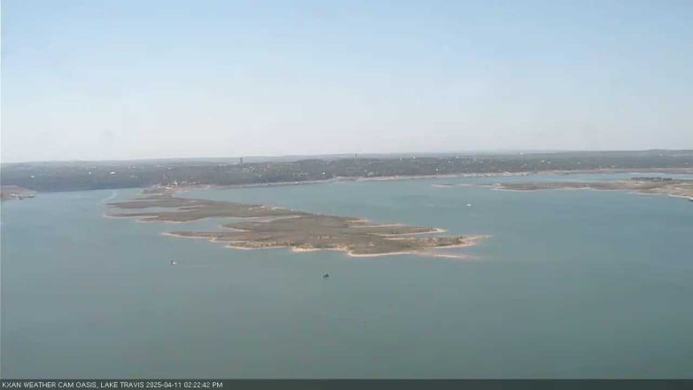 Lake Travis webcam, April 11, 2025 2:25 PM CT