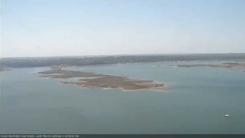 Lake Travis webcam, April 11, 2025 3:00 PM CT