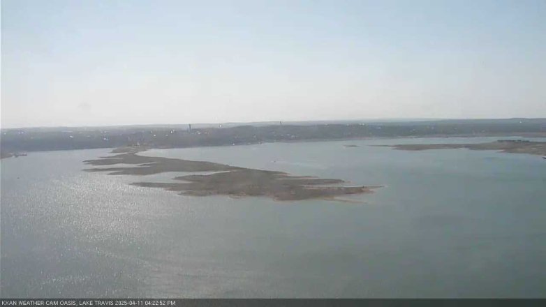 Lake Travis webcam, April 11, 2025 4:25 PM CT