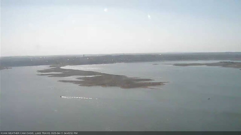 Lake Travis webcam, April 11, 2025 4:45 PM CT