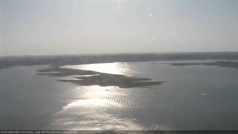 Lake Travis webcam, April 11, 2025 5:25 PM CT