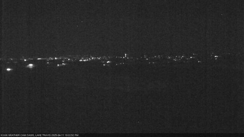 Lake Travis webcam, April 11, 2025 10:25 PM CT