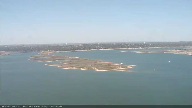 Lake Travis webcam, April 12, 2025 12:25 PM CT