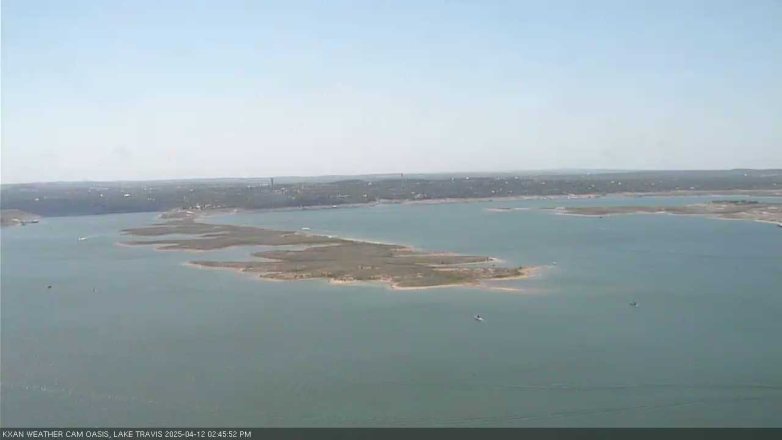 Lake Travis webcam, April 12, 2025 2:45 PM CT