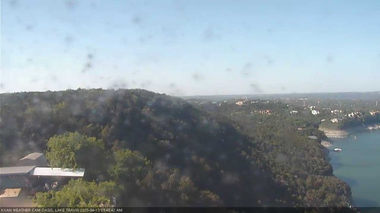 Lake Travis webcam, April 13, 2025 9:45 AM CT