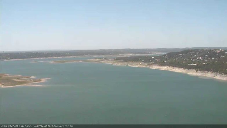 Lake Travis webcam, April 13, 2025 2:25 PM CT