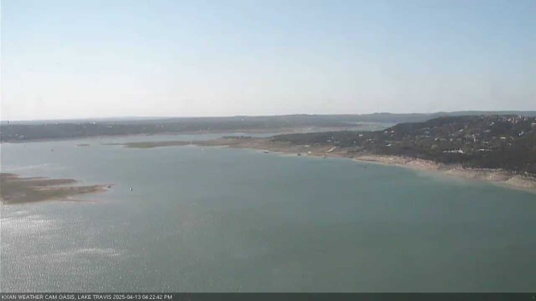 Lake Travis webcam, April 13, 2025 4:25 PM CT