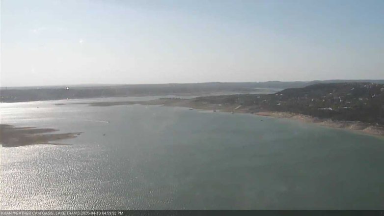 Lake Travis webcam, April 13, 2025 5:00 PM CT