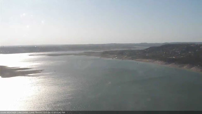 Lake Travis webcam, April 13, 2025 5:25 PM CT