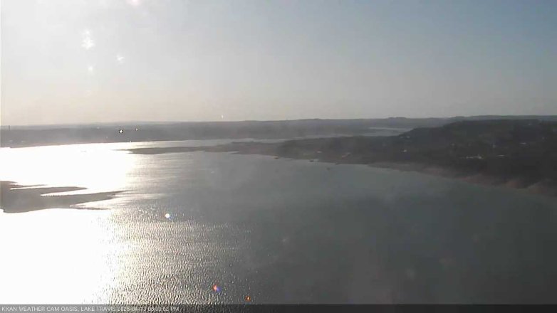 Lake Travis webcam, April 13, 2025 6:00 PM CT