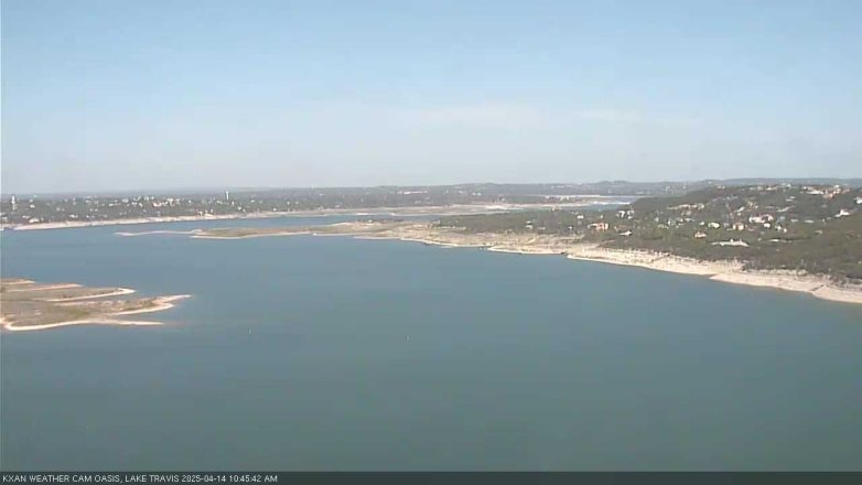 Lake Travis webcam, April 14, 2025 10:45 AM CT