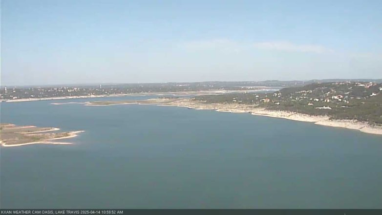 Lake Travis webcam, April 14, 2025 11:00 AM CT