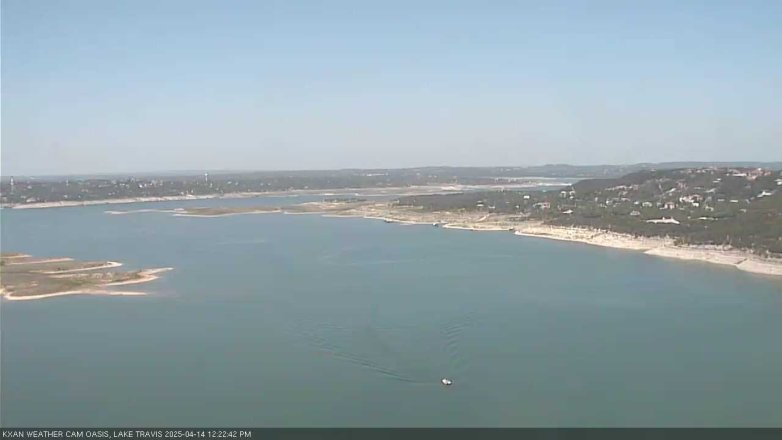 Lake Travis webcam, April 14, 2025 12:25 PM CT