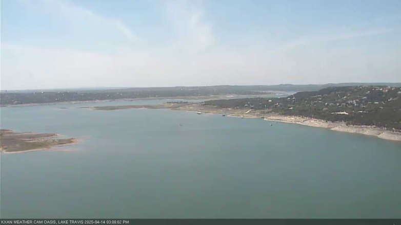 Lake Travis webcam, April 14, 2025 3:00 PM CT