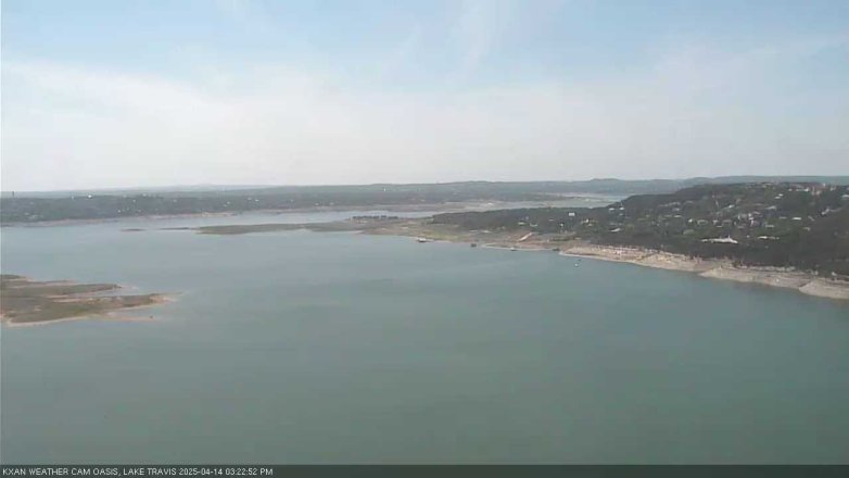 Lake Travis webcam, April 14, 2025 3:25 PM CT