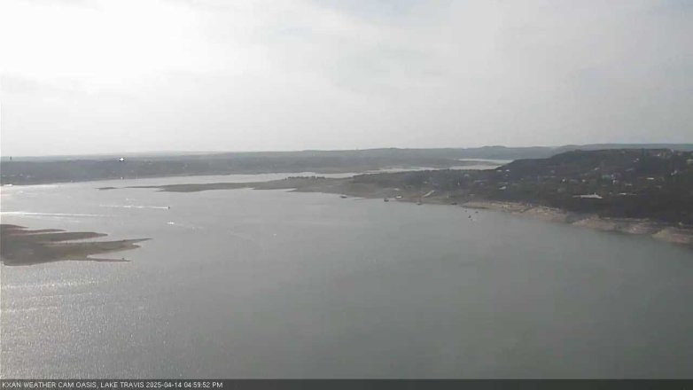 Lake Travis webcam, April 14, 2025 5:00 PM CT