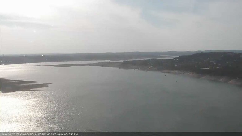 Lake Travis webcam, April 14, 2025 5:25 PM CT