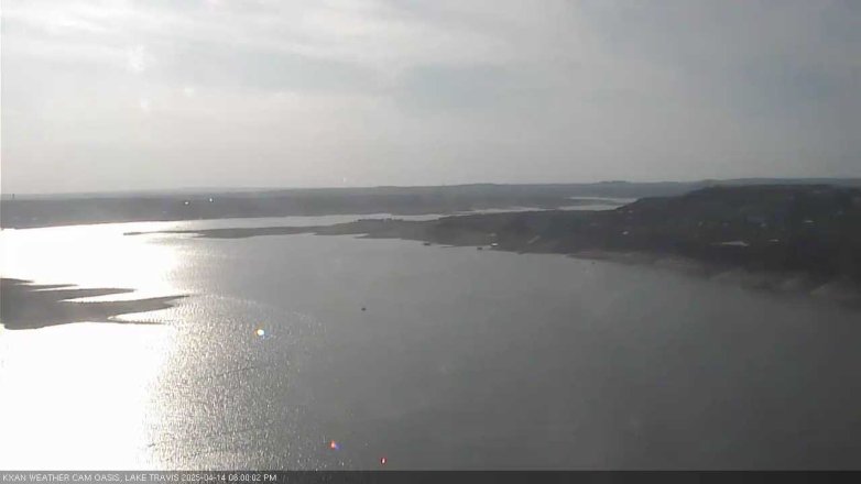 Lake Travis webcam, April 14, 2025 6:00 PM CT