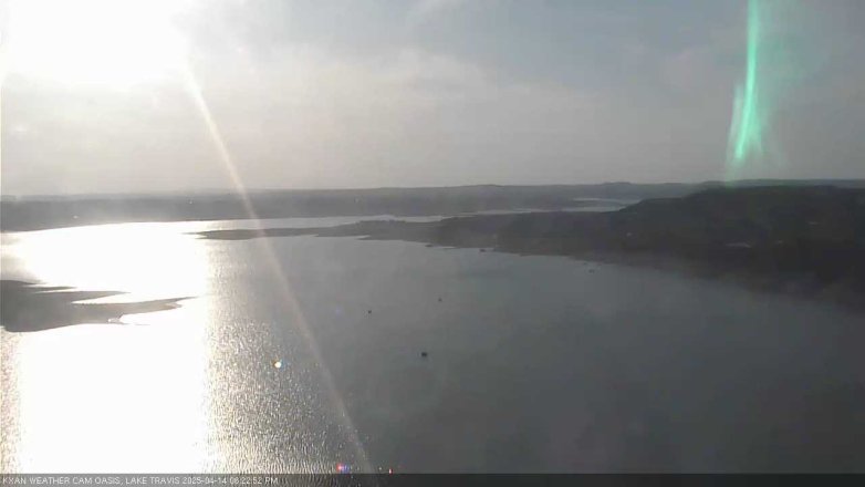 Lake Travis webcam, April 14, 2025 6:25 PM CT