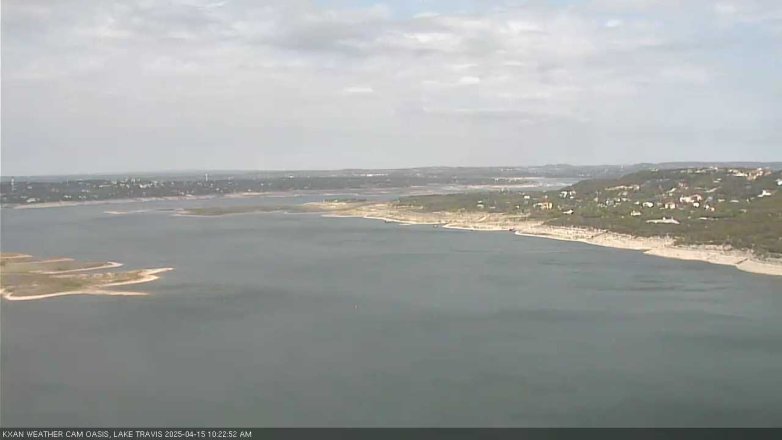 Lake Travis webcam, April 15, 2025 10:25 AM CT