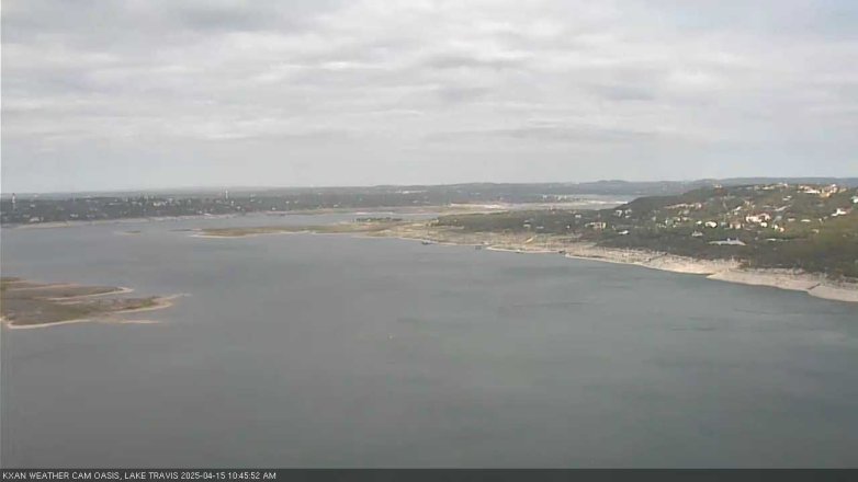 Lake Travis webcam, April 15, 2025 10:45 AM CT