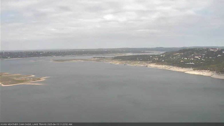 Lake Travis webcam, April 15, 2025 11:25 AM CT