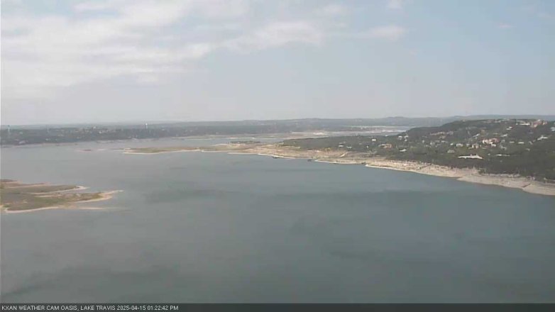 Lake Travis webcam, April 15, 2025 1:25 PM CT