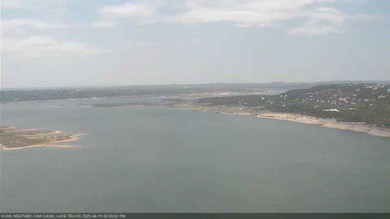 Lake Travis webcam, April 15, 2025 2:00 PM CT