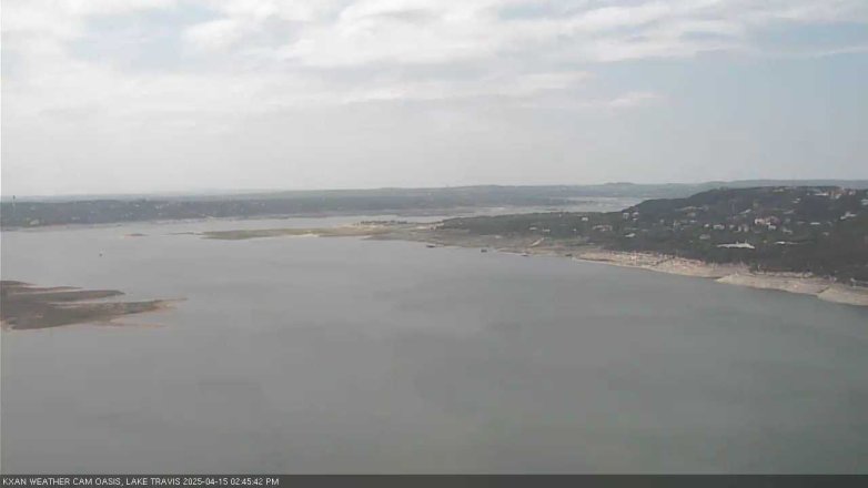 Lake Travis webcam, April 15, 2025 2:45 PM CT