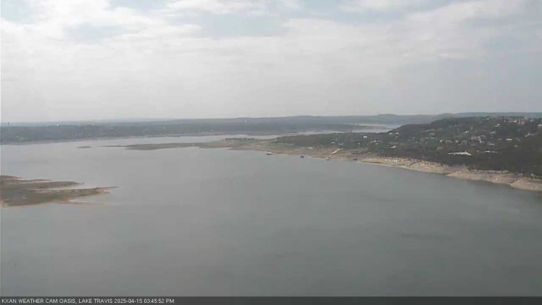 Lake Travis webcam, April 15, 2025 3:45 PM CT