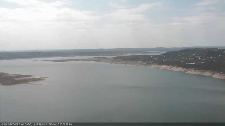 Lake Travis webcam, April 15, 2025 4:00 PM CT