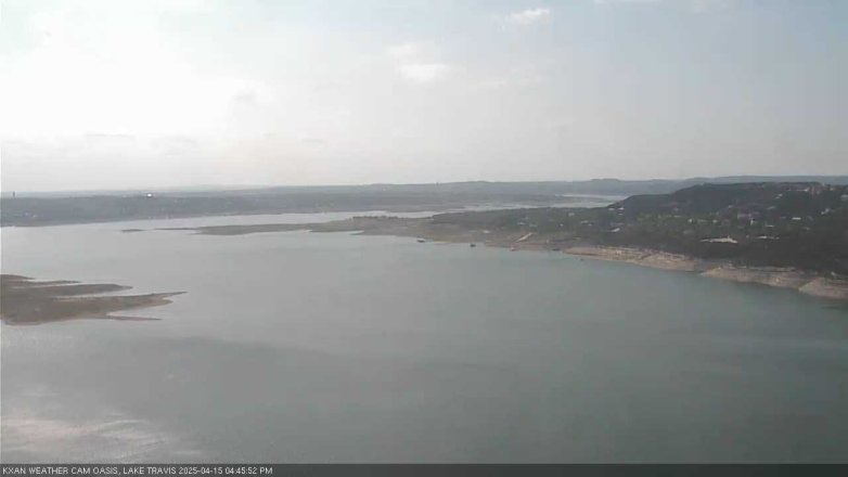 Lake Travis webcam, April 15, 2025 4:45 PM CT