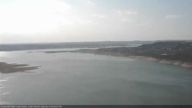 Lake Travis webcam, April 15, 2025 5:00 PM CT