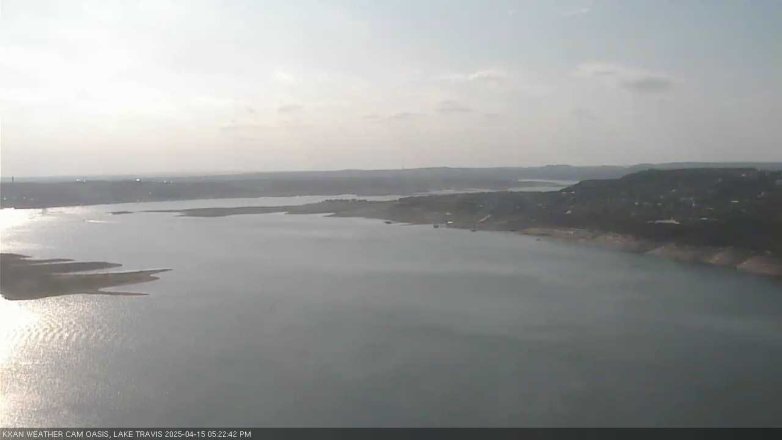 Lake Travis webcam, April 15, 2025 5:25 PM CT